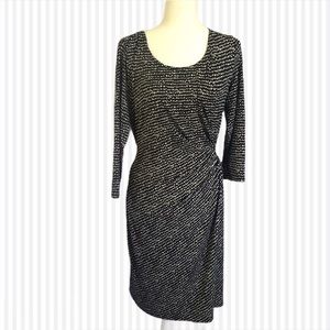 Ann Taylor Polka Dot Wrap Dress